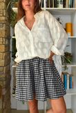 Nonni Gingham City Short Black